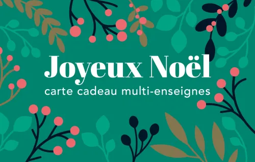 Carte cadeau Joyeux Noël